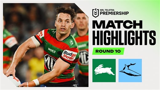 NRL 2026 | Rabbitohs v Sharks | Match Highlights | Round 10