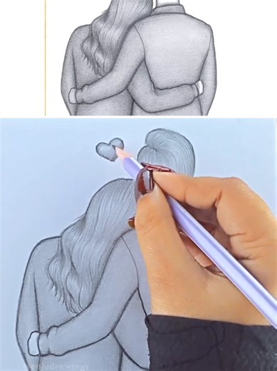 Pencil art 🎭 tiktokvideo trending fyp foryoupage viral pencilart drawing drawingwithpencil drawscenery #virel video on TikTok