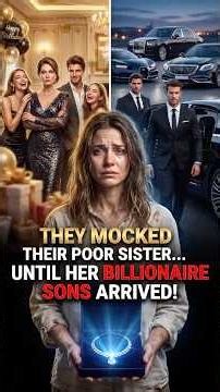 They mocked their poor sister _ until her billionaire sons arrived (EP9)