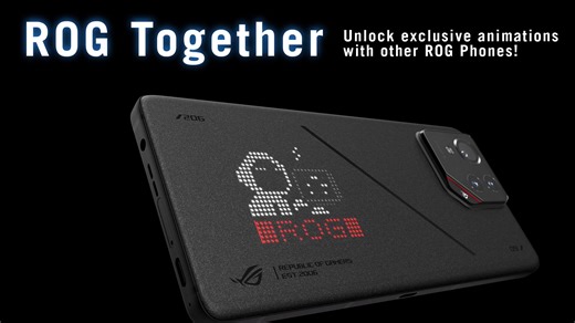 6K views · 36 reactions | Unlock exclusive animations with ROG Together! With just a tap between two ROG Phones equipped with AniMe Vision, unlock new animations! https://rog.gg/rogphone9.fb #ROG #ROGPhone9 #ROGPhone9Pro #AIONGAMEON | ASUS Republic of Gamers | Facebook