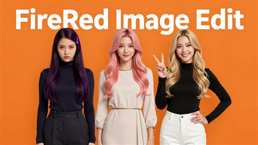 【一键整合包】开源福利！小红书Firered image edit 图像编辑工具本地部署，Gradio界面超友好