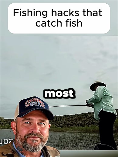 Fishing hacks that help anglers catch more fish in freshwater lakes and rivers. #fishinghacks #fishingtips #freshwaterfishing #fishinglife #bassfishing