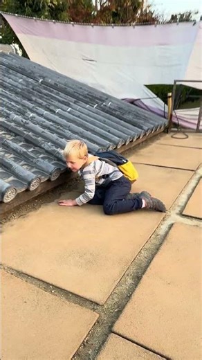 My son FELL OFF the ROOF!