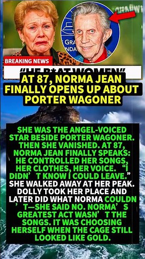 At 87, Norma Jean Finally Opens Up About Porter Wagoner #shorts #viral