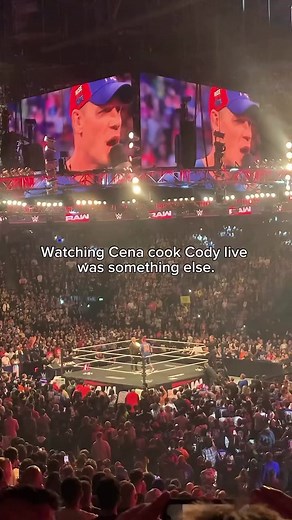 John Cena's Powerful Live Promo at WWE Raw
