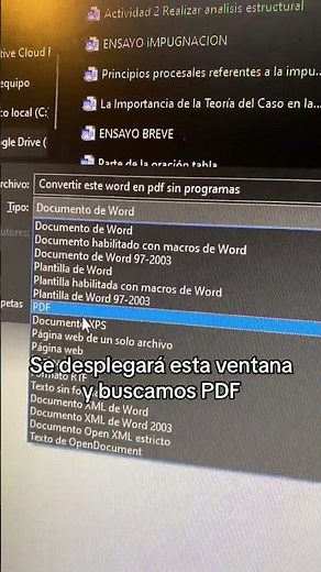 ¡Convierte Word a PDF con UNA TECLA! 🤯 (F12)