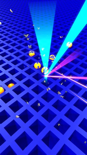 Colorful 3D Balls Loop Animation 🎨 Satisfying Bounce #3DAnimation #Satisfying #Shorts