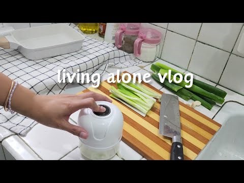 Living Alone Vlog | Grocery run and filling up my fridge, water filter installation