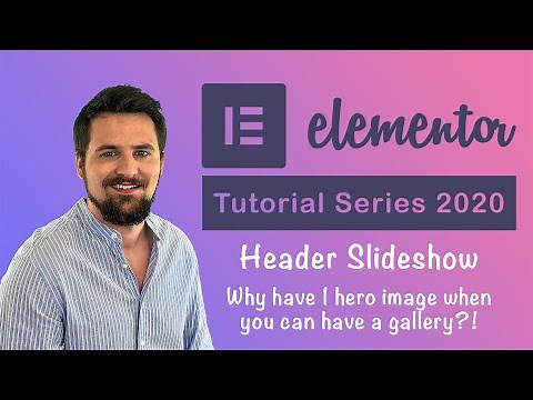 Elementor Heading Slideshow | Elementor Tutorial Series 2020