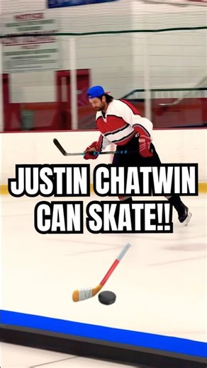 Justin Chatwin can SKATE!⛸️🏒 #behindthescenes #acting #movie #hockey #iceskating #shorts