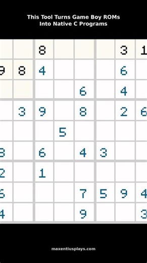 This Tool Turns Game Boy ROMs Into Native C Programs