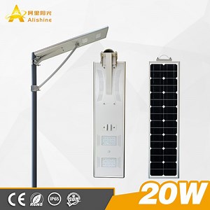 [Hot Item] 20W Rechargeable Solar Street Light with Ce EMC RoHS Approved