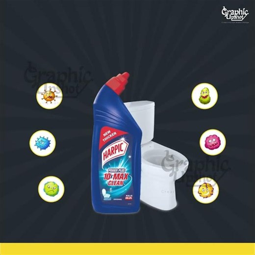Harpic Motion Design | 2D Motion Graphics