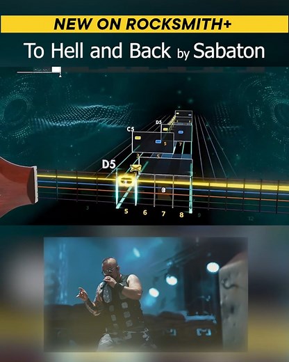60K views · 2K reactions | LEARN TO PLAY TO HELL AND BACK ON ROCKSMITH+ TODAY  Get ready to rock with more Sabaton hits now on Rocksmith+ . Our song "To Hell And Back" has just been added and is waiting to be mastered by YOU! Whether you play guitar, bass, or even piano, it's your time to shine. And don’t forget, there’s a selection of Sabaton songs on Rocksmith+ already, so check those out too, metalheads!  PLAY NOW  https://www.getrocksmith.com/ | Sabaton | Facebook