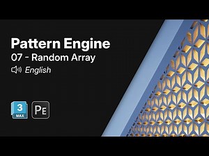 Getting Started with Pattern Engine for 3ds Max | 07 - Random Array