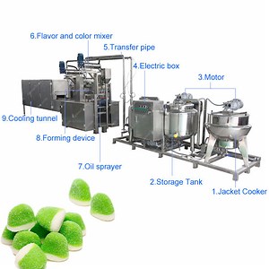 [Hot Item] Made in China Automatic Soft Gummy Jelly Candy Making Machine