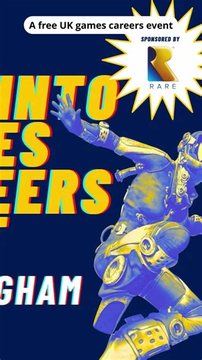 I’m attending Get into Games Festival – Birmingham #gamedev #gaming #indiegame