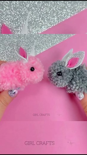 DIY Pompom Bunny Tutorial