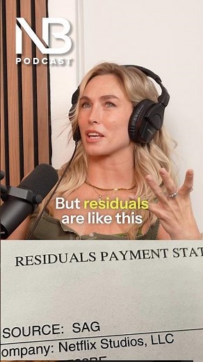 How “Residuals” work in Hollywood! #acting