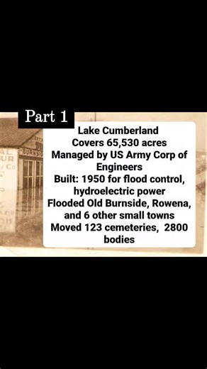 Kentucky has 100 man-made lakes. After my 1st few reels, I decided to look into the numbers. When was the lake built, why?, how large, what flooded, and how many cemeteries were moved. Here are the first 8 of 20 lakes I will cover. #lakes #kyhistory #underwater #floodedtowns #seekentucky #kytourism #TravelKY #history #waterpower #dams | Kentucky Historic Travels