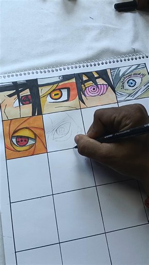 Day 6 of 30: Madara Uchiha Eye 😈