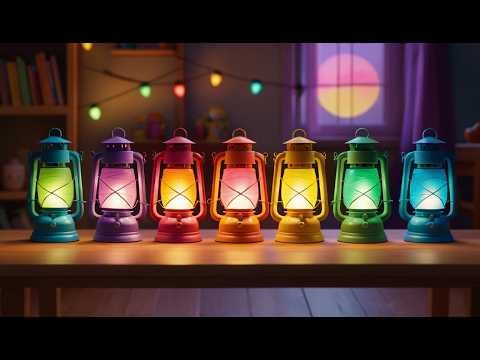 Ten Little Toy Flashlights Shining Bright | Bedtime Song & Kids Nursery Rhymes