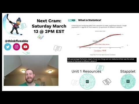 AP Statistics CRAM – Unit 1: Variables & Distributions