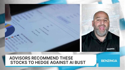 Advisors Recommend These Stocks To Hedge Against AI Bust