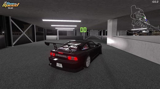 【LFS】画质巨大提升！城市停车场自由漂移