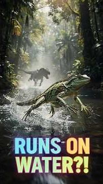 Basilisk Lizards Can Run on Water
