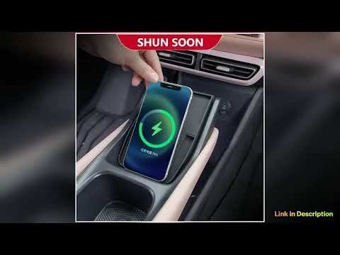 For BYD Seagull Car Wireless Charging Module Lowend Upgrade Mat15W Charger Silicone Pad Modificatio