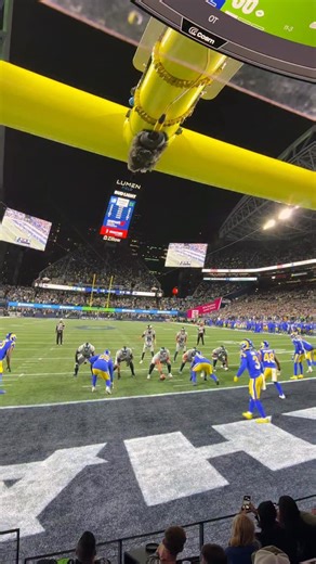 MAYHEM at Cosm! Fans went wild after the Seahawks pulled off a dramatic comeback on @nflonprime! Don’t miss the NFL at Cosm this season — find your tickets at Cosm.com | Cosm Dallas