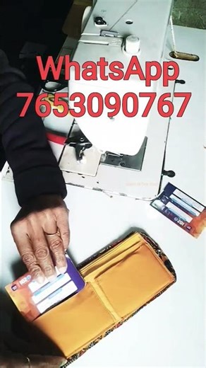 Cloth Wallet. Home made Wallet. #wallet #clothing #ytshorts #youtubeshorts