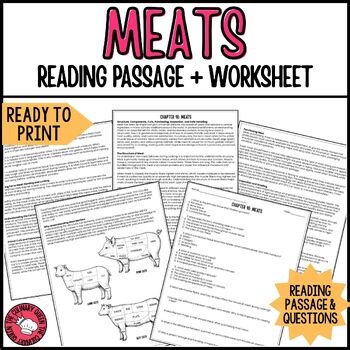 Understanding Meat: Structure, Cuts, & Purchasing | Culinary Arts Reading Passag