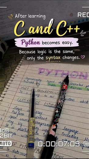 From C++ to Python — smooth transition ✨#python #programming #coding #shortfeed #shorts