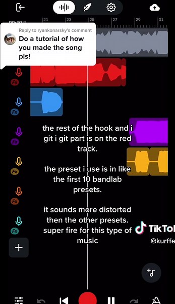 Bandlab Vocal Tutorial for Lazy Indie Rock Music