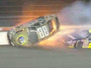 Brad Keselowski's Terrible Crash- 2007 Camping World 300