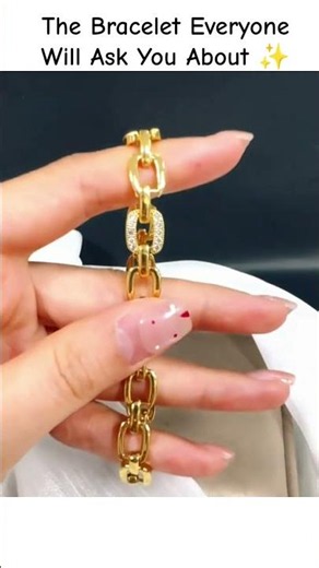 The Bracelet Everyone Will Ask You About ✨ #jewelryshorts