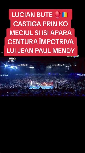 Meciul dintre Lucian Bute și Jean Paul Mendy a avut loc pe 9 iulie 2011 în București, la Romexpo, și a fost pentru centura mondială IBF la categoria super-mijlocie.Primele runde au fost echilibrate, Bute „își simțea” adversarul și îl studia, iar Mendy încerca să intre în ritm.Moment decisiv: În runda a 4-a, Bute a lansat un croșeu puternic de stânga care l-a trimis pe Mendy la podea și arbitrul a oprit meciul.Bute a câștigat prin KO în repriza a patra și și-a păstrat titlul mondial IBF.Aproximat