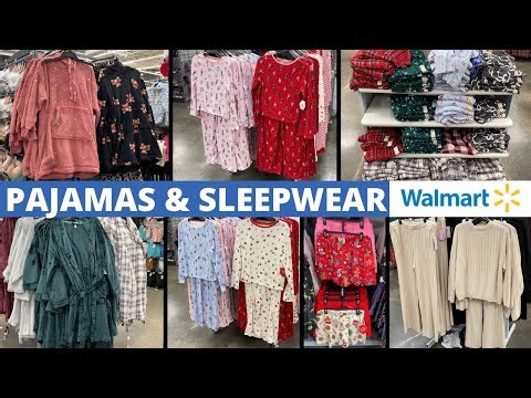 💛NEW PAJAMAS AT WALMART‼️WALMART SHOP WITH ME | WALMART PAJAMAS | CHRISTMAS PAJAMAS | NIGHTGOWNS