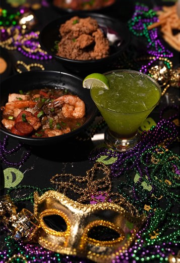 Experience Mardi Gras Flavor at Doves HTX