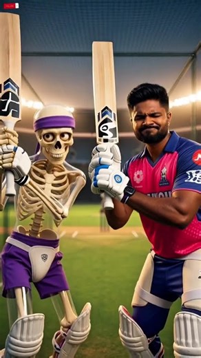 Sanju samson training batting for IPL to you #cricket #ai #skeleton #viral #trendingreels