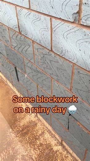Blockwork Techniques for Rainy Days