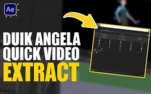 Duik Angela 快速教程：提取控制器｜ After Effects_哔哩哔哩_bilibili