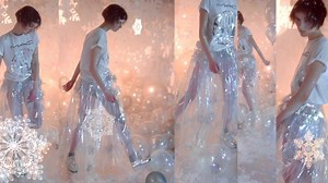 41K views · 490 reactions | All eyes are on the cool kids, hanging out, swaying to the beat, showing off with a little festive flirtation. Lips slay in cool frost and lids revolt in high-chrome shine. Face powders transform cheeks into pearly orbs that light up the night, while statement girls and guys wink with statement eyes, courtesy of lashes lined in silver and gold. #MACSnowBall | The Shilla Duty Free Singapore | Facebook