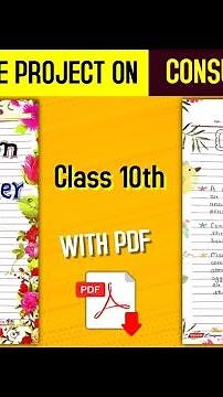 Social Science Project File On The Topic Of Consumer Rights Of Class 10 CBSE With PDF
