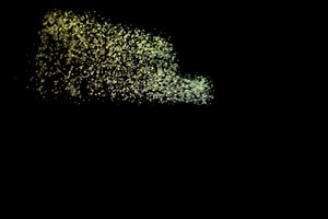 テキストアニメーションを強化！（光の粒子が集まるかんじに）