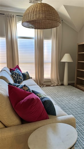 From blank flex room to a fully styled, gaming-approved setup 🎮✨ Swipe to see how thoughtful furnishings completely transformed this space. #InteriorDesignAustin #AdrienneKaneStudio #BeforeAndAfterHome #FlexRoomDesign #GameRoomSetup #HomeStylingIdeas #InteriorDesignInspo #ModernHomeDesign #LivableDesign #BuilderGradeToTailorMade | Adrienne Kane Studio