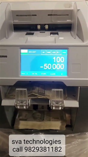 Bis certified cash counting sorter machines