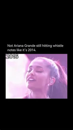 History Frame on Instagram: "Not Ariana Grande still hitting whistle notes like it’s 2014, because her voice has barely lost the agility and control that made those moments iconic in the first place. While many singers scale back over time to protect their vocals, Ariana has refined her technique, making her whistle notes sound less like flashy tricks and more like effortless extensions of her range. The comparison to 2014 highlights how long she’s sustained a level of vocal consistency that’s r